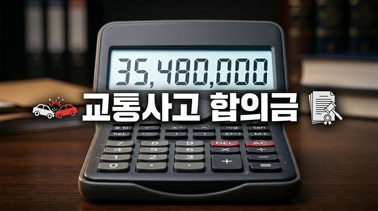 교통사고 합의금, 현명하게 받으려면? 계산부터 협상 전략까지 완벽 가이드