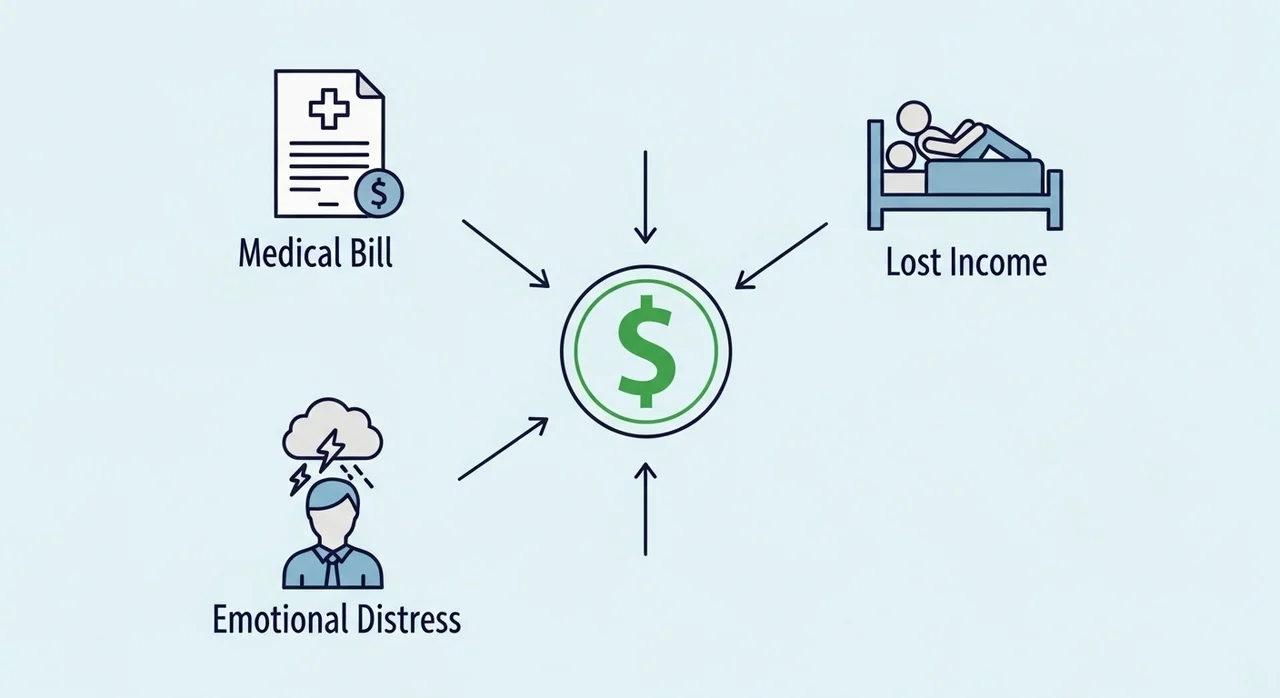 교통사고 합의금, 무엇으로 구성될까? 핵심 구성요소 파헤치기