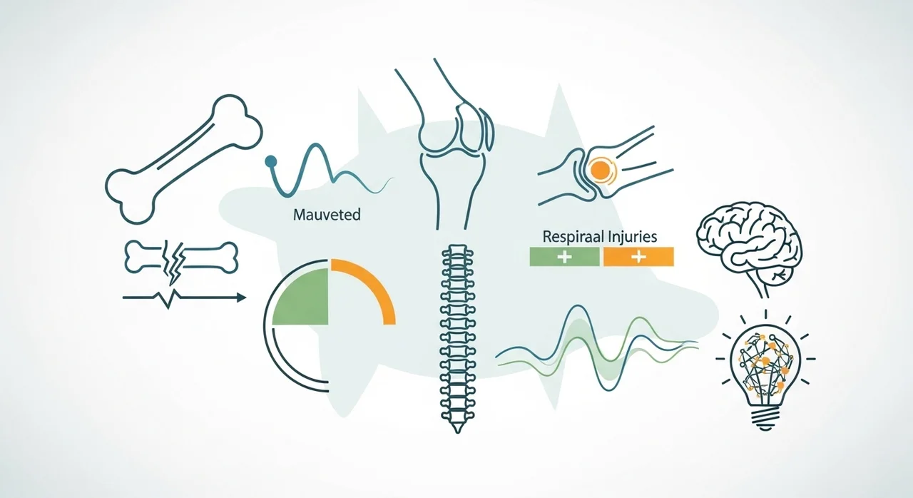 주요 상해 유형별 상해후유장해 인정 사례