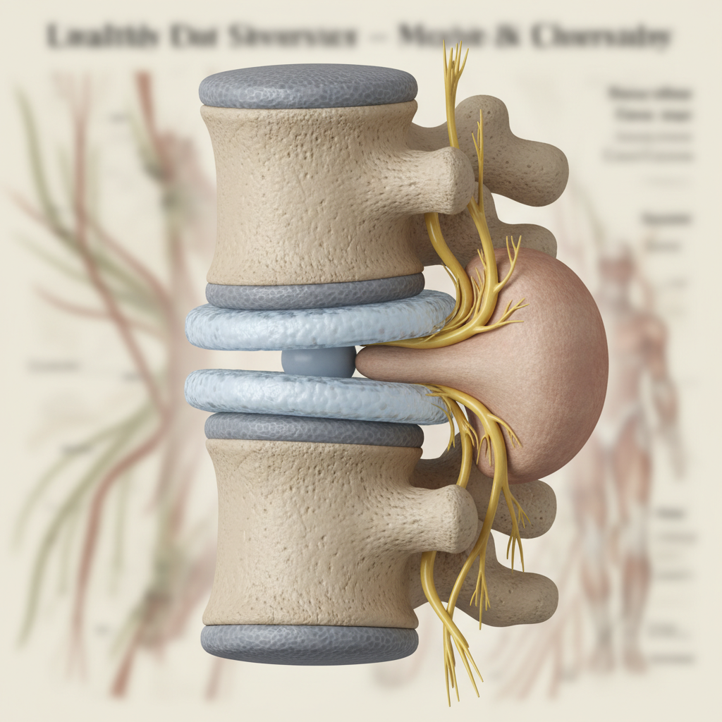 추간판탈출증 AI image