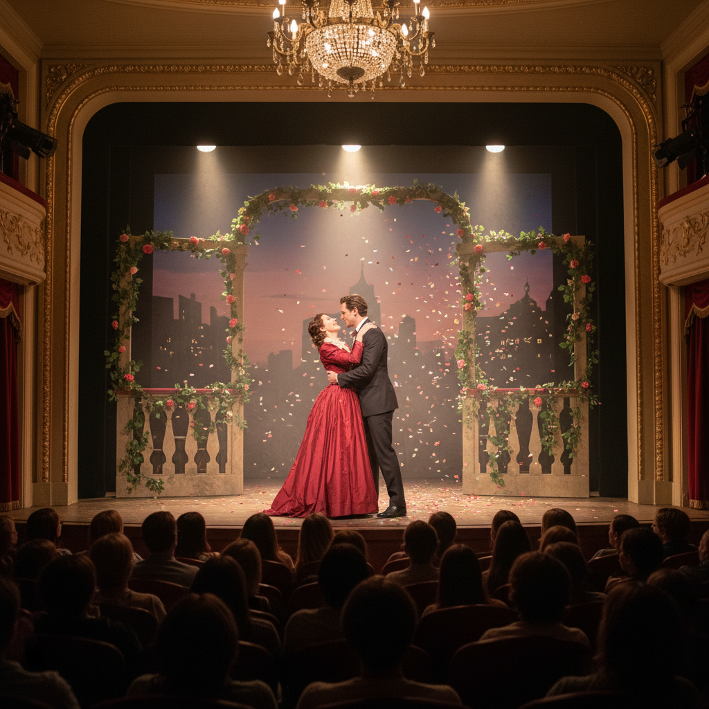 내가하면로맨스 연극 AI image