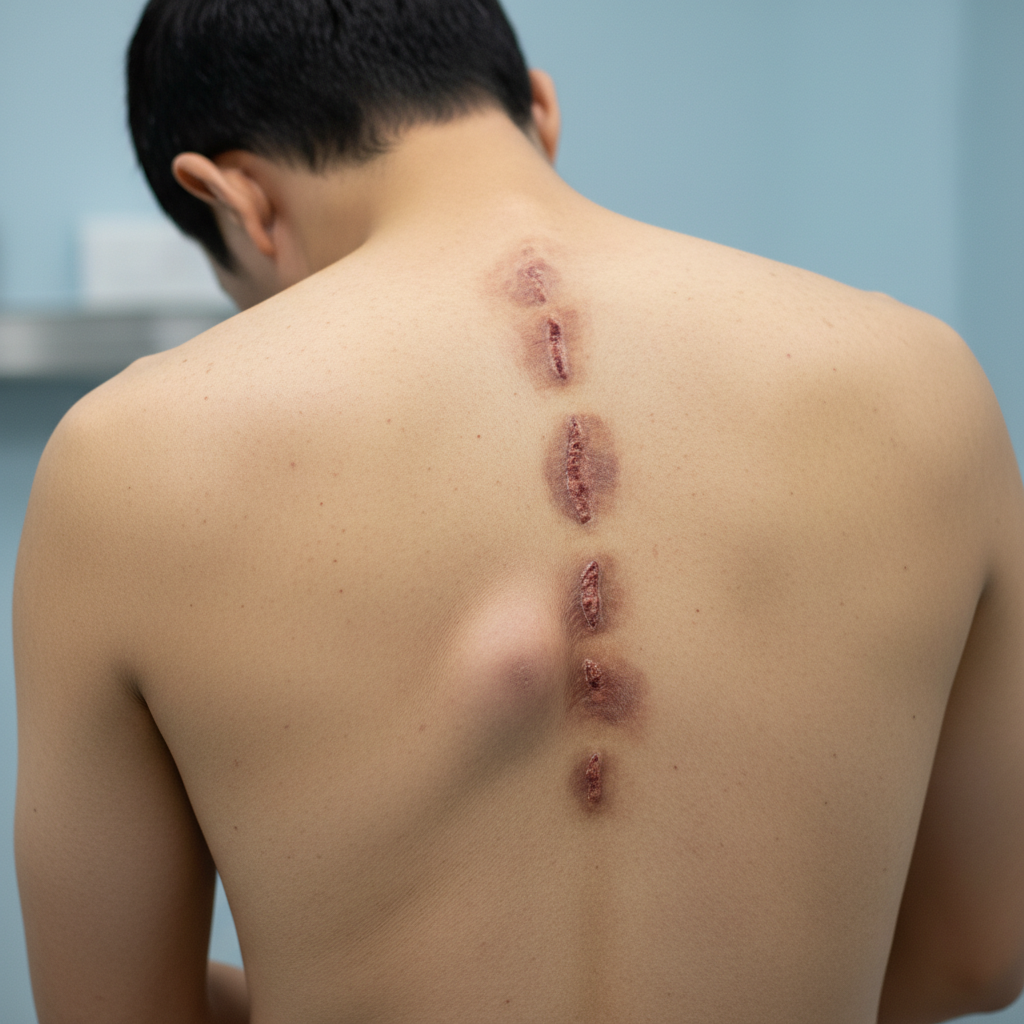 흉추압박골절 후유장해 AI image