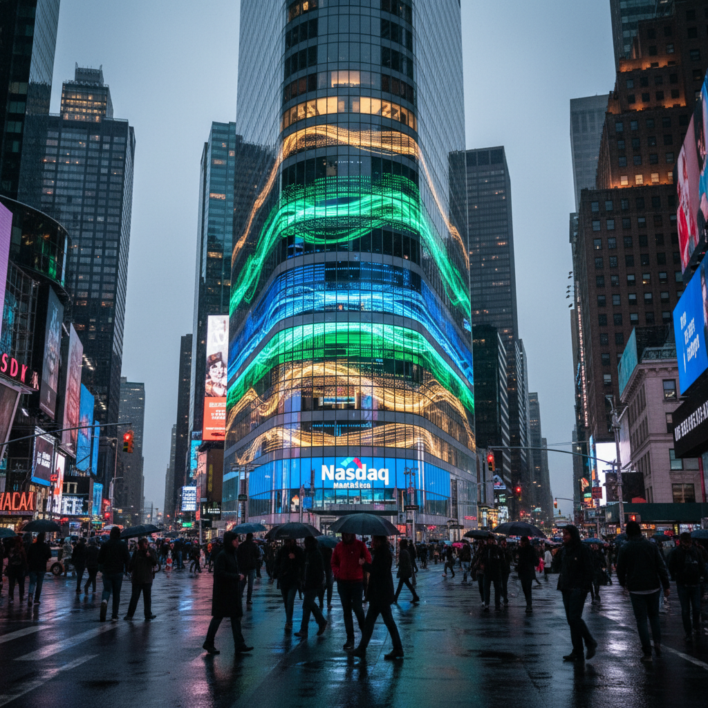 나스닥증시 AI image