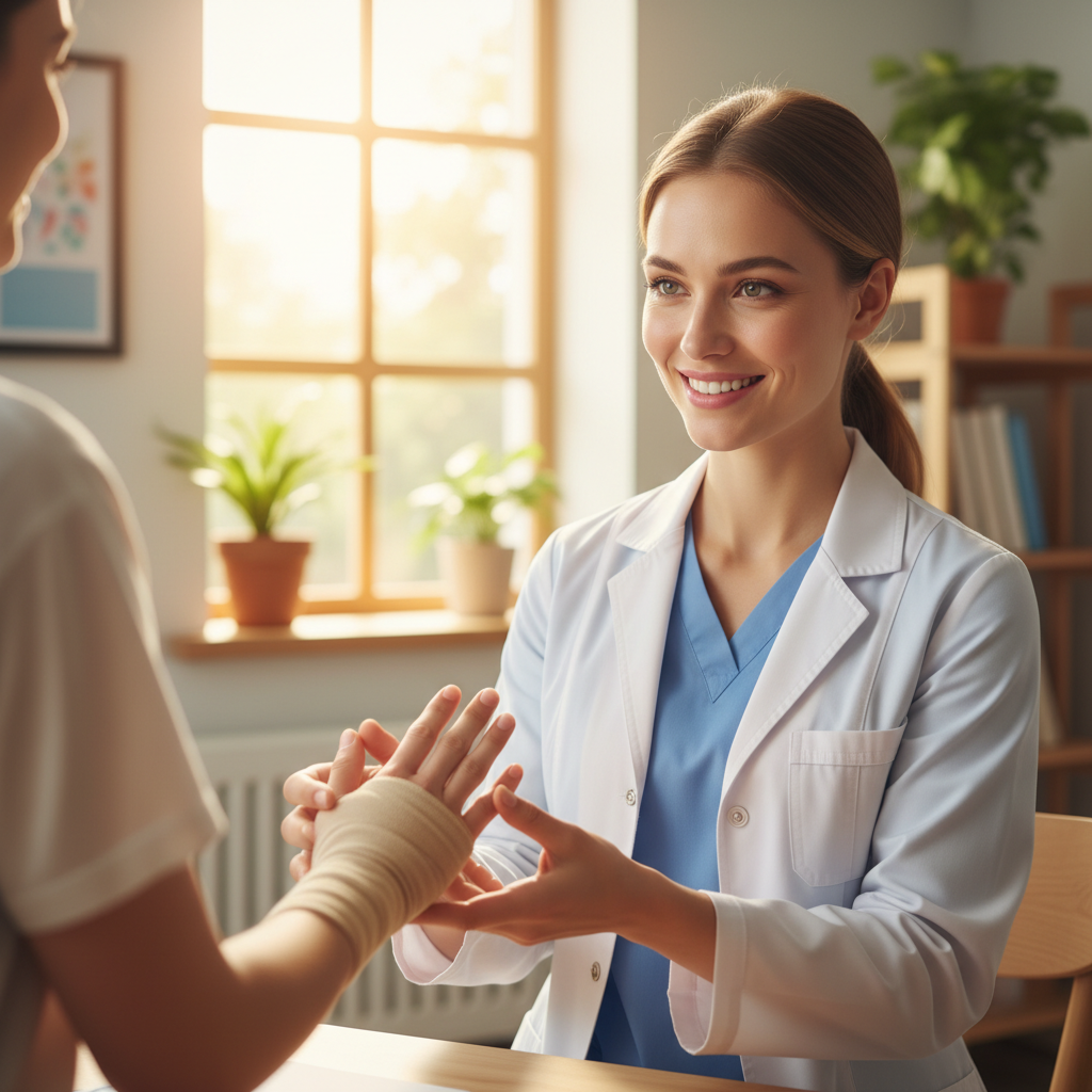 손가락골절수술 후유장해 AI image