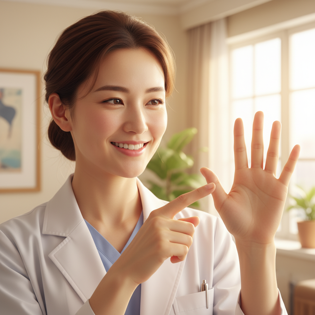 손가락골절수술 후유장해 AI image