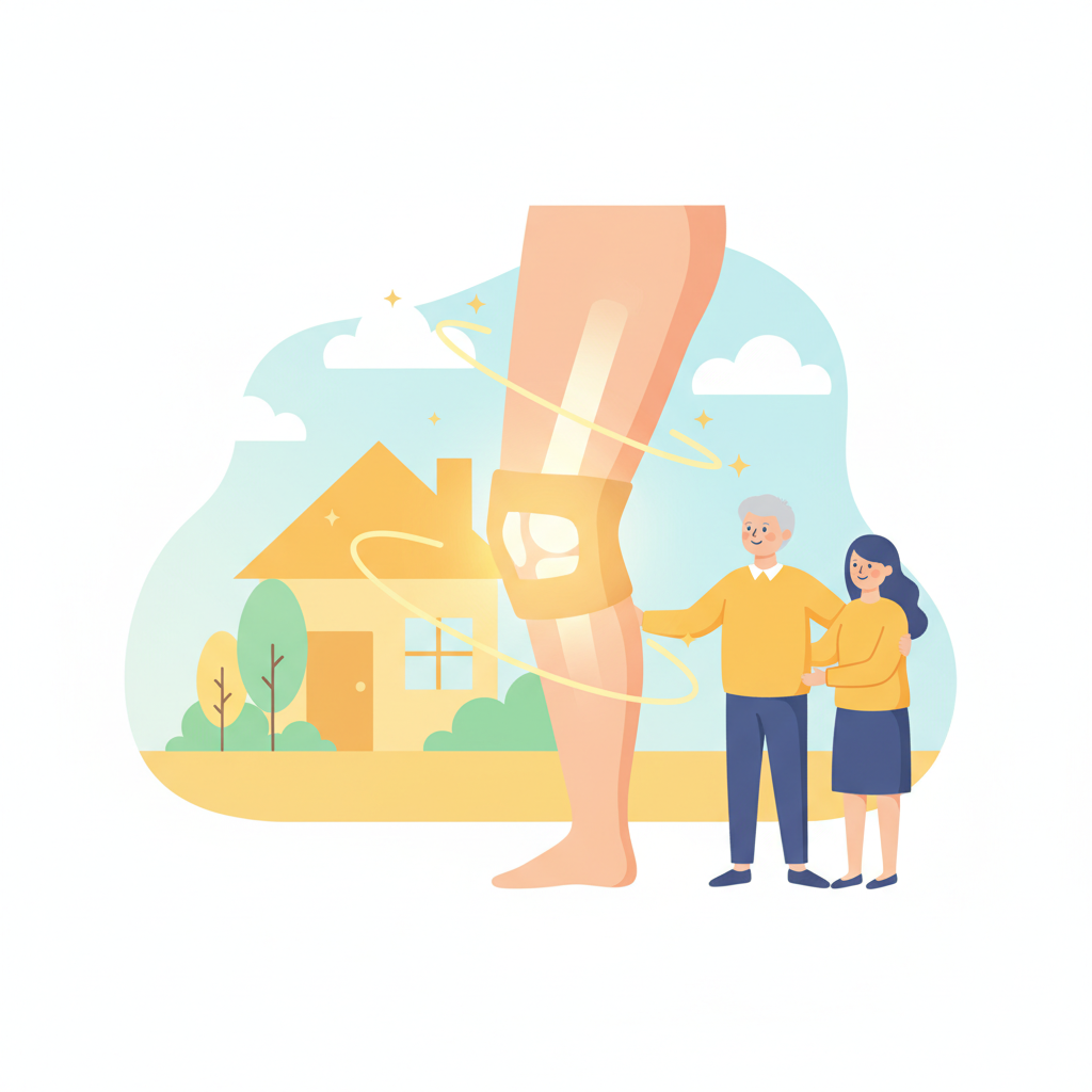 무릎인공관절수술 후유장해 AI image