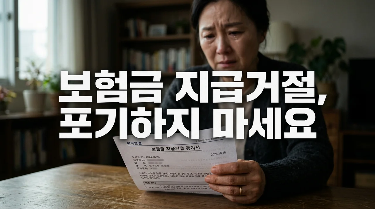 보험금 지급거절, 부당하다면? 현명하게 대응하는 방법 A to Z