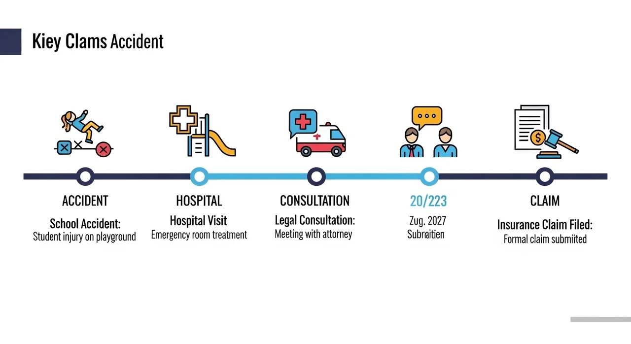 사건 재구성: 학교 사고 발생부터 보험금 청구까지의 타임라인