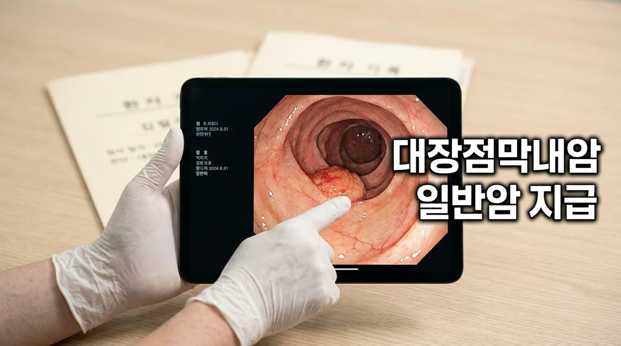 대장점막내암 일반암 지급 사례: D01 진단, 손해사정으로 전액 보상받는 비법