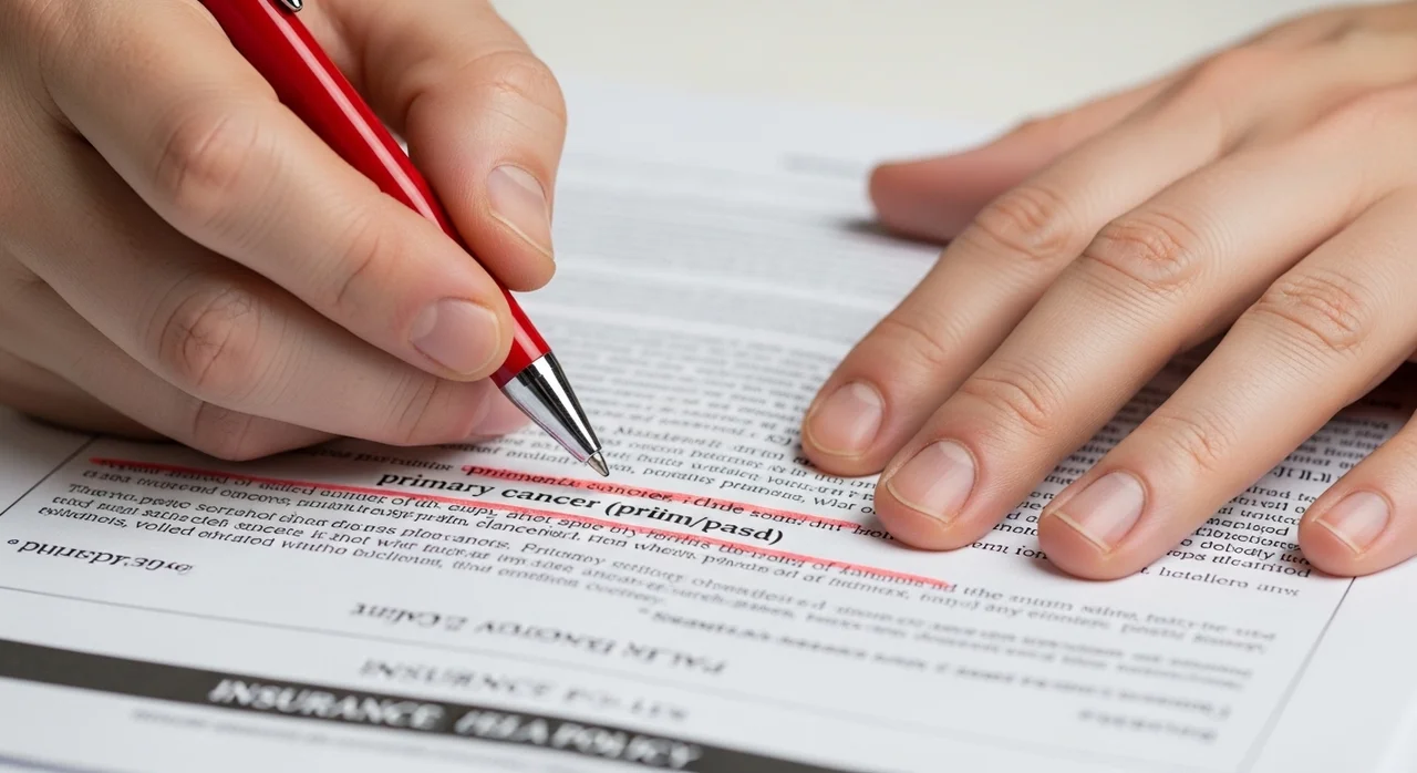 보험 약관의 함정: '원발암 기준' 조항의 양면성