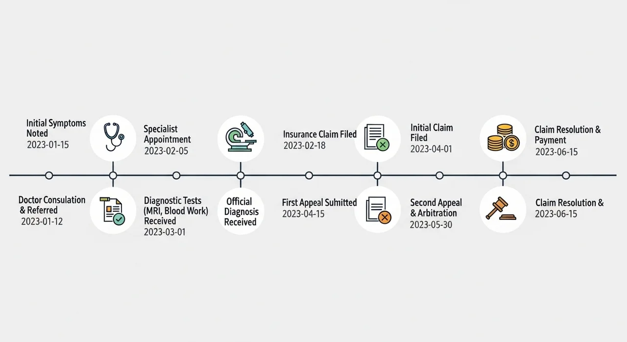 성공적인 사례 재구성: 사고 발생부터 보험금 청구까지