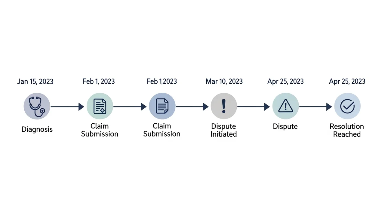 사건 재구성: 유방암 전이 진단비, 삭감 통보부터 일반암 승소까지