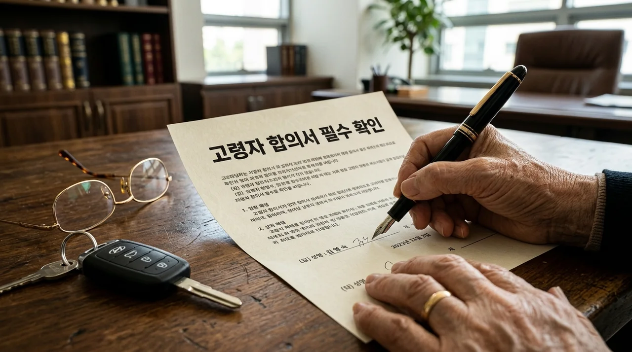 고령자 교통사고 합의서 작성 전 필수 체크리스트 5가지와 보상 전략