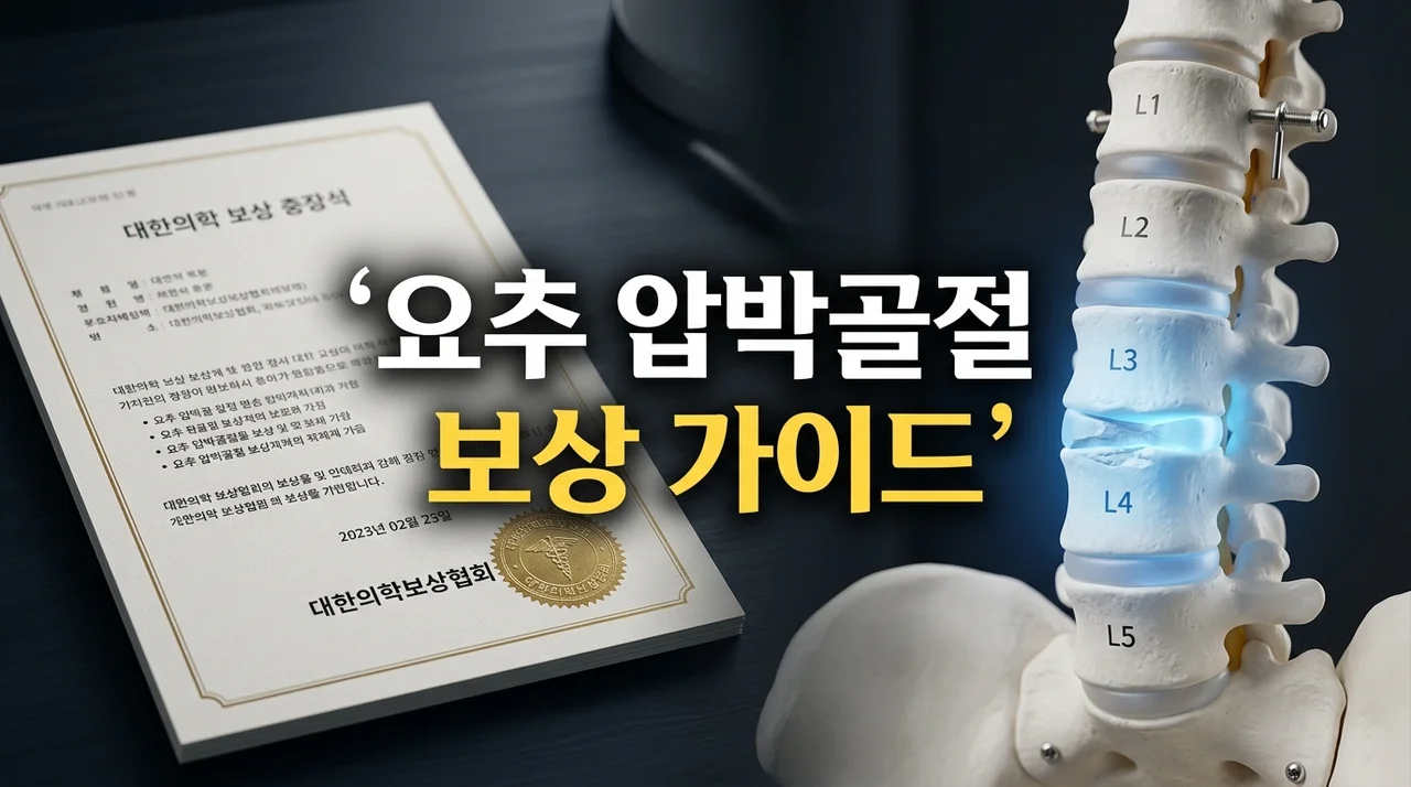 청소년 요추 압박골절 수술 후 장해진단서 발급 및 보상 전략