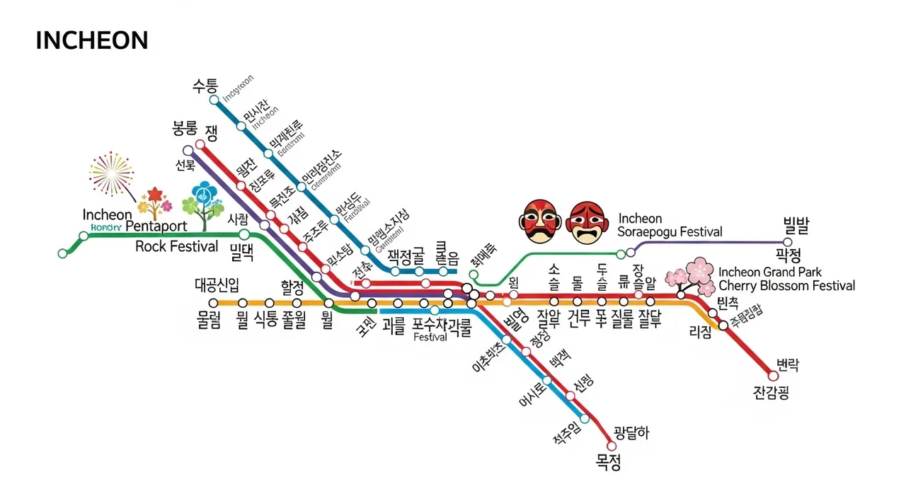 인천 행사 방문 시 꿀팁: 교통 및 주차 가이드