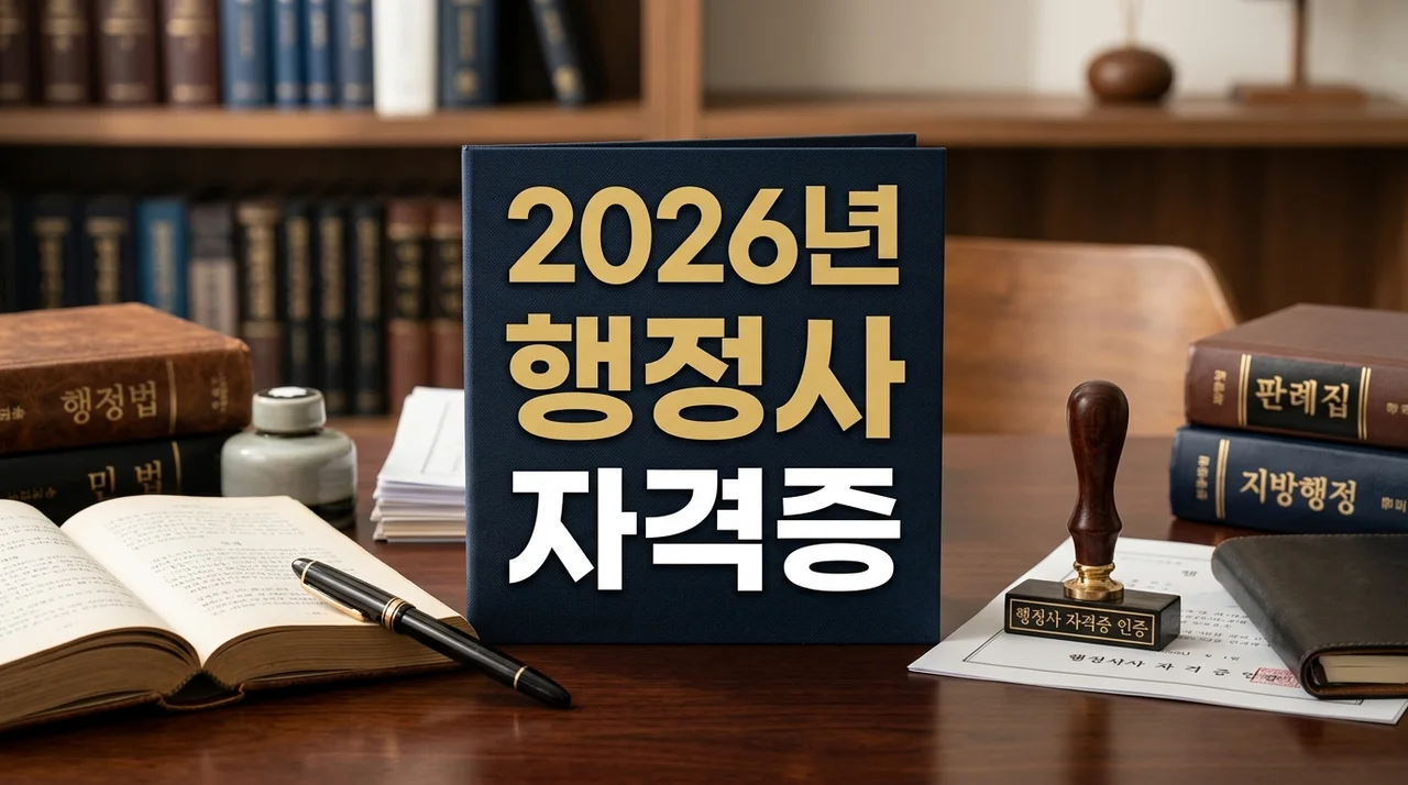 2026년 행정사 자격증 시험 일정 과목 및 단기 합격 전략 가이드