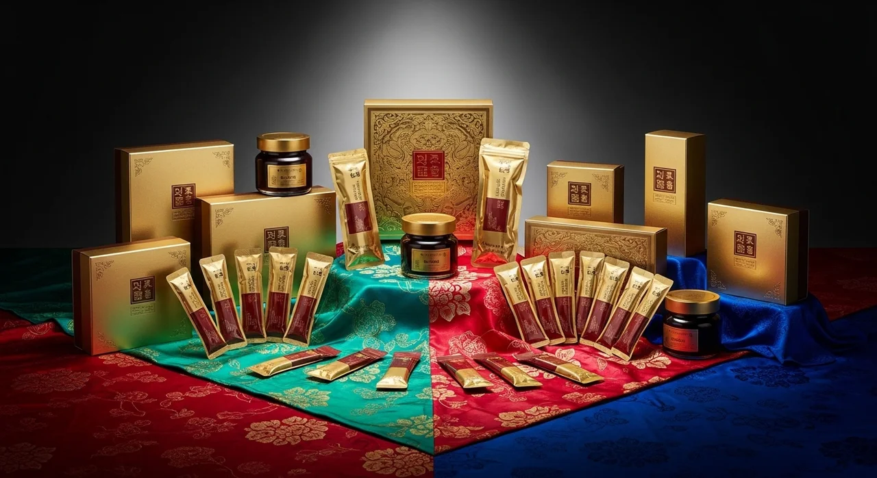 1. 건강을 생각하는 최고의 선택: 홍삼과 영양제