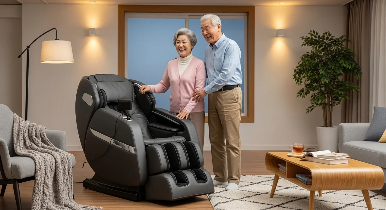 4. 휴식과 힐링을 선물하다: 안마의자와 마사지기